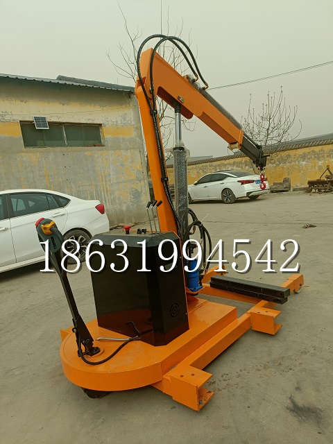 东川区自卸车厢随车吊 自制轮式四不像起重机 四驱平板吊 5吨 贵盛